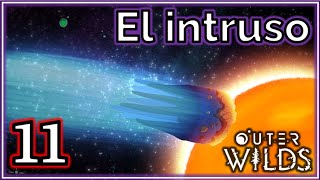 🟣 ENTRANDO AL INTRUSO Y FAROL DE HONDONADA  Capitulo 11  Outer Wilds [upl. by Yeffej695]