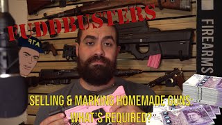 Gun Law 101 Homemade Guns  Do I Have to Mark Them Can I Sell Them [upl. by Acirretahs693]