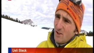 Ueli Steck Rekord in der MatterhornNordwand [upl. by Joli923]