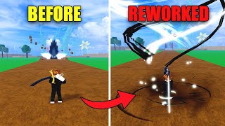 Update 20 Swords Rework vs Old Swords in Blox Fruits [upl. by Kennan]