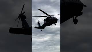 Black Hawk Helicopter Flyover  NASCAR CocaCola 600  Charlotte Motor Speedway [upl. by Ahsinrac946]