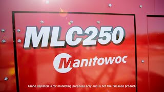 Manitowoc MLC250 Crawler Launch [upl. by Lotsirb]