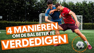 Zo moet je verdedigen onder druk  Verdedigen als Virgil van Dijk  Academy  Voetbalshop [upl. by Antonietta850]