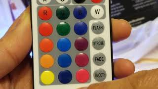 FLEX GLO 6 LED RGB Remote Light Strip  Remote by Mercury Innovation [upl. by Neih236]