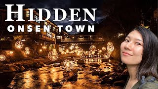 KUMAMOTO KYUSHU🇯🇵 Go to Kurokawa Onsen Town Hidden in the Mountains⛰️✨ Japan vlog [upl. by Alberto]