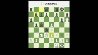 Daily Chess Puzzle 1250 ELO Rating 1956 Next Brilliant Move chess brilliant chesscom Chesscom [upl. by Cod917]