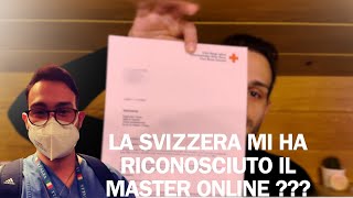 Infermieri Riconoscimento MASTER italiani in SVIZZERA e titolo di LAUREA [upl. by Trilly]