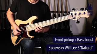 Sadowsky Metro Will Lee Live Demo  BassFreaksnet [upl. by Stranger200]