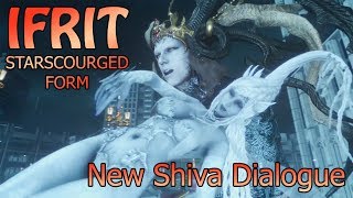 Final Fantasy XV  Ifrit ร่างใหม่  บทพูดใหม่ Shiva ไทย [upl. by Ellenrahs]