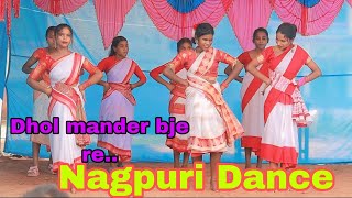 Nagpuri Dance Dhol mander bje re teachersday celebration  Sewa Marg School Mccluskieganj [upl. by Peursem]