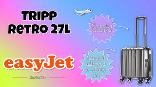 Tripp Retro 27L underseat cabin case FREE with EasyJet [upl. by Lotsirb970]