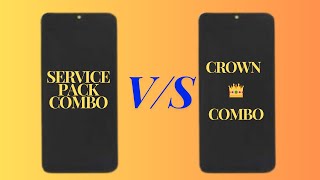 Original vs Crown Mobile Display  Mobile Display Comparison [upl. by Obala]