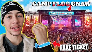 How I Snuck Into CAMP FLOG GNAW [upl. by Ries476]