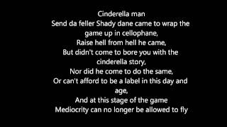 Cinderella Man  Eminem Lyrics Dirty [upl. by Ybsorc]