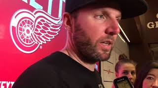 Red Wings’ Thomas Vanek scores in 1000th game [upl. by Senecal]