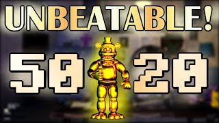 5020 MODE TEN TIMES BEATEN  FIVE NIGHTS AT FREDDYS ULTIMATE CUSTOM NIGHT [upl. by Tavis653]