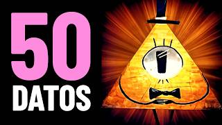 GRAVITY FALLS 50 Cosas que NO SABÍAS  Curiosidades [upl. by Haisoj679]