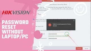 Solved  failed to reset password  Device Denied password reset without laptoppc  Smart Vision [upl. by Aihk]