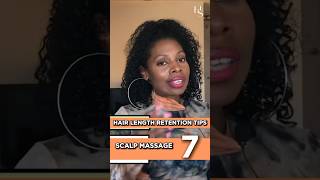 Hair length retention tip 7 Get yourself some scalp massage haircare hair [upl. by Aitan]