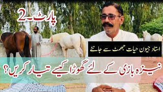 How to Train a Horse for Nezabazi  Thal Horse Academy by Jeevan Hayyat Jhammat [upl. by Telimay]