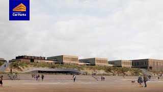 Timelapse video nieuwbouw parkeergarage Noordelijk Havenhoofd Scheveningen  Continental Car Parks [upl. by Howarth198]