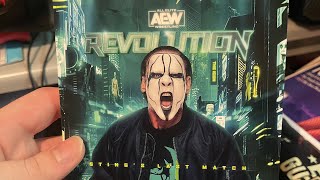 Aew revolution 2024 Bluray unboxing [upl. by Anima753]