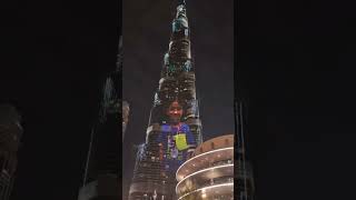 Burj khalifa burjkalifa Dubai mall laser show dubai trending [upl. by Ailed]