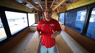 Leisure Coachworks MCI Bus Conversion Remodel RV Tour [upl. by Ludwog183]