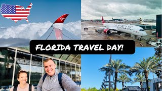 EPIC Florida Travel Day ✈️ Virgin Atlantic Economy LIGHT amp Universal Studios Orlando 2022 🇺🇸 [upl. by Fontana]