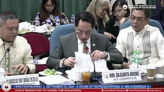 COMMITTEE ON APPROPRIATIONS  BUDGET BRIEFINGHEARINGS OF THE FY 2025 PROPOSED BUDGET COMELEC [upl. by Martainn]