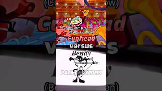 Cuphead Vs Bendy Bendy Cartoon Vs Cuphead Show [upl. by Groos]