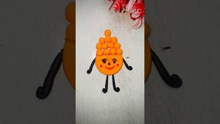 Very easy and creative dough pastry clay craft ideaviralvideo shorts youtubeshorts [upl. by Reddy]