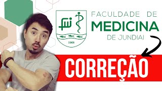 CORREÇÃO  Medicina Jundiaí  Química [upl. by Silevi]