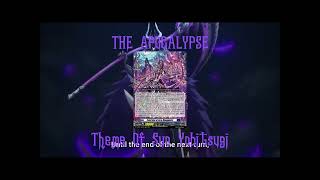 Cardfight Vanguard Rips  THE APOCALYPSETheme of Suo YobitsugiInstrumental [upl. by Fabiano]