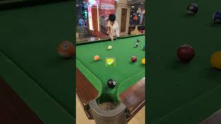 Pool game Billiards pool billiards youtubeshorts [upl. by Nahtanohj]