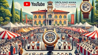 Fiera di Orologiko  Villa Casati Stampa  3 novembre 2024 [upl. by Yeknarf953]