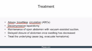 Physiological consequences of abdominal compartment syndrome [upl. by Noswal]