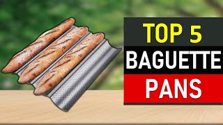 5 Baguette Pans Reviews  Best Baguette Pans 2021 [upl. by Jeavons830]