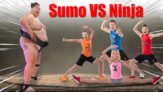 Ninjas VS Sumo The Complete Challenge [upl. by Grearson]