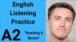 A2 English Listening Practice  Reading and Books [upl. by Annayr]