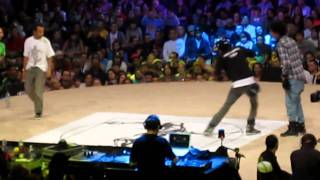 UK and Aldo vs Les Twins hiphop final Juste Debout 2011 [upl. by Ahserb]