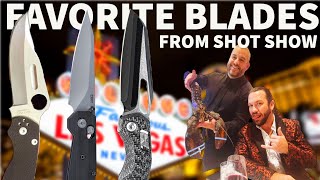 TOP 3 Favorite Blades From Shot Show 2023 [upl. by Bonnell]