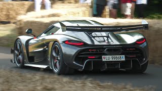 BEST OF Goodwood Festival Of Speed Day 1 2024  Jesko Huayra R Bolide Solos GT Evija X CC850 [upl. by Ursa]