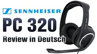 Sennheiser Headset PC320 Review German [upl. by Max]