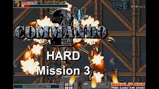 Commando 2  Hard mode playthrough  Mission 3 [upl. by Kalman841]