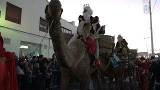 Cabalgata Reyes Magos Tías 2018 [upl. by Nedrob]