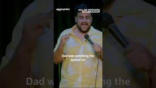 When your dad gets upset with you  Aalas Motaapa Ghabraahat  StandUp Comedy  primevideoindia [upl. by Ahtivak]