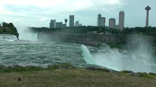 Niagara River Rapids aka Hells Half Acre just before the American Falls at Niagara Falls [upl. by Wappes122]