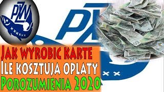 KARTA WĘDKARSKA  opłaty jak wyrobić ile kosztuje  CAŁA POLSKA 2020 [upl. by Maurilla]