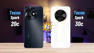 Tecno Spark 20c vs Tecno Spark 30c [upl. by Naliorf]